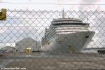 ID 6155 ARCADIA (2005/83781grt/IMO 9226906) alongside soon after dawn at Auckland's Queen Wharf at the beginning of her maiden call on 17 February 2010. Queens Wharf is currently, and has been for some...